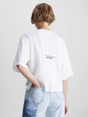 Póló Calvin Klein Jeans fehér