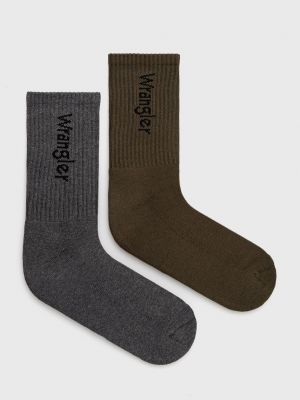 Ponožky Wrangler zelené
