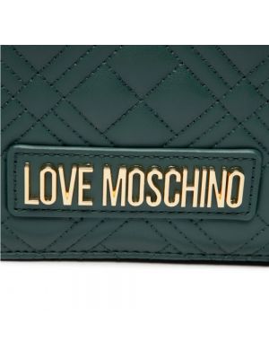 Bolsa de hombro Love Moschino verde