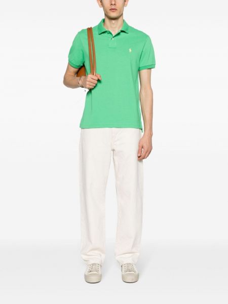 Poloshirt mit rundem ausschnitt Polo Ralph Lauren rot