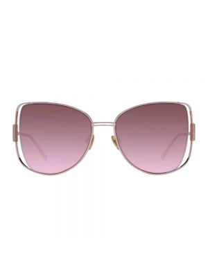 Okulary przeciwsłoneczne z różowego złota Ted Baker