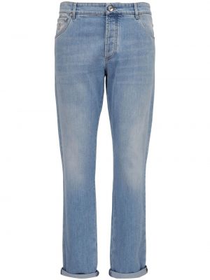 Jeans skinny slim Brunello Cucinelli bleu