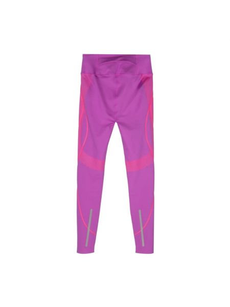 Gestreifter leggings Adidas By Stella Mccartney pink