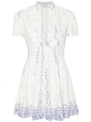 Pamučna haljina s cvjetnim printom s printom Philosophy Di Lorenzo Serafini