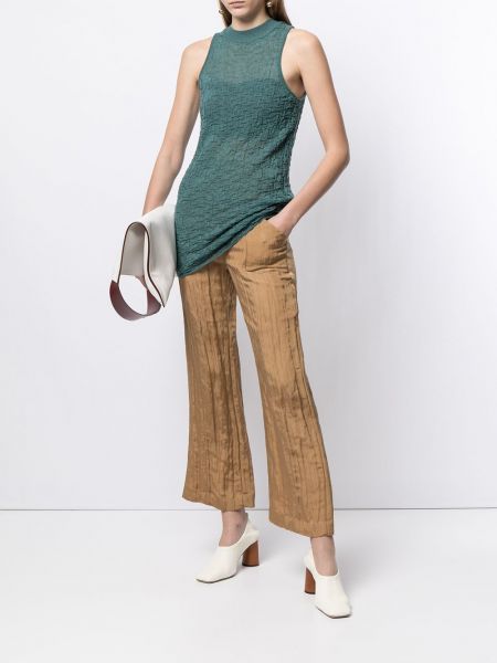 Pantalones rectos Muller Of Yoshiokubo marrón