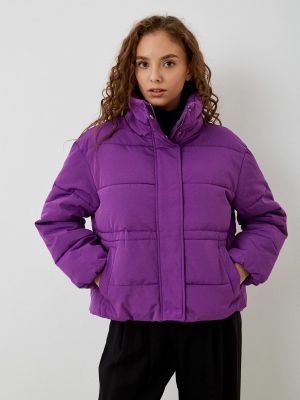 Утепленная демисезонная куртка Concept Club фиолетовая