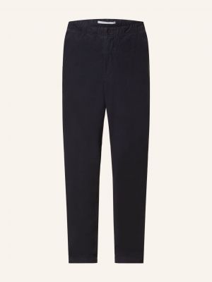 Chinos relaxed fit Norse Projects modré
