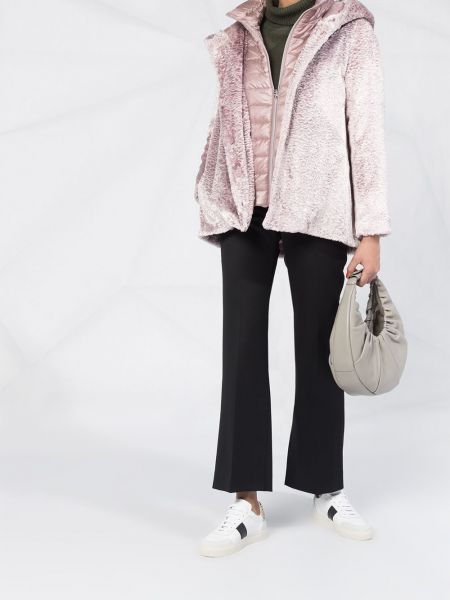 Dūnu jaka ar kapuci Herno rozā