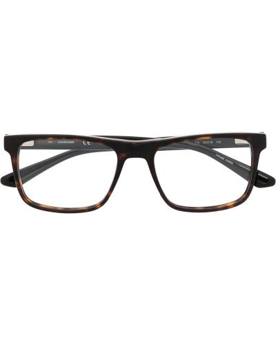 Brille mit sehstärke Calvin Klein schwarz