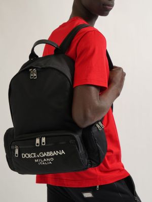 Nylon rucksack Dolce & Gabbana schwarz