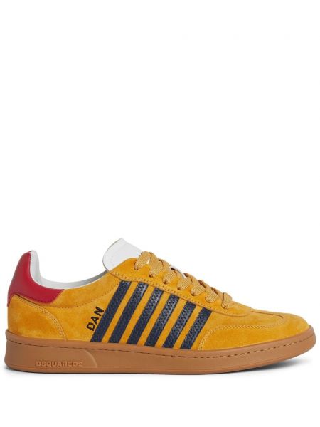 Ruskind sneakers Dsquared2 gul