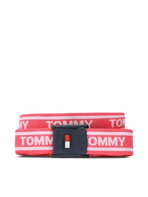 Pásek Tommy Jeans růžový