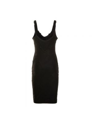 Sukienka mini koronkowa Balenciaga czarna