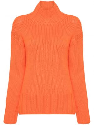 Пуловер Zanone оранжево