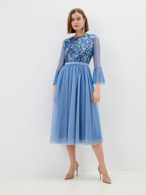 Вечернее платье Vera Moni голубое
