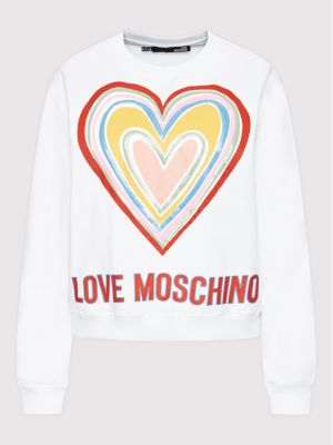Kalhoty Love Moschino, bílá