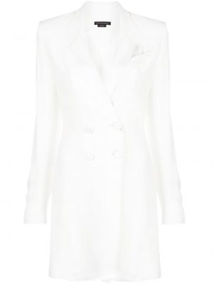 Vestido de cóctel Kiki De Montparnasse blanco