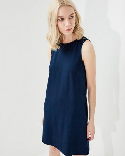Платье Twin-set Simona Barbieri, синее