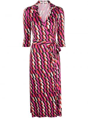 Sukienka Dvf Diane Von Furstenberg różowa