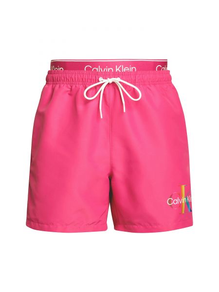 Šortky Calvin Klein Swimwear ružová