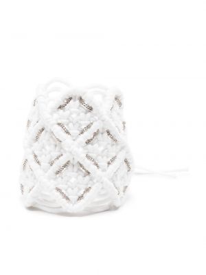 Плетена гривна Fabiana Filippi бяло
