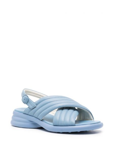 Lahtise kannaosaga sandaalid Camper sinine