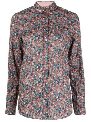 Floral skjorte Paul Smith blå