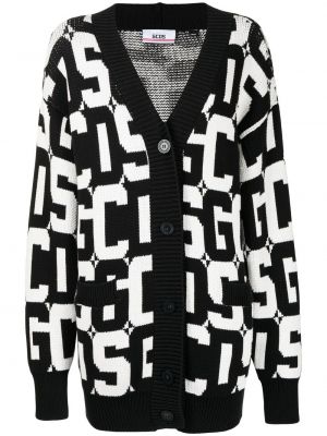 Cardigan con scollo a v Gcds