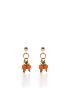 Pendientes con cuentas Petite Grand dorado