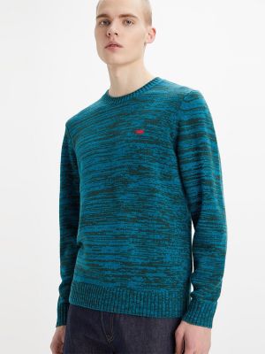 Jersey de lana de tela jersey Levi's azul
