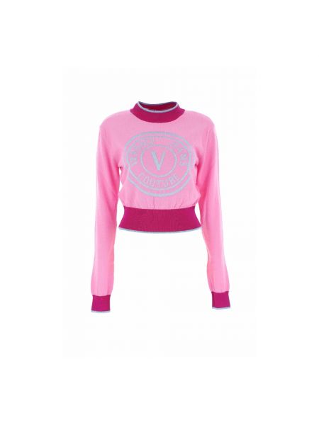 Pull Versace Jeans Couture rose