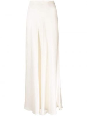 Saténové dlouhá sukně Philosophy Di Lorenzo Serafini bílé
