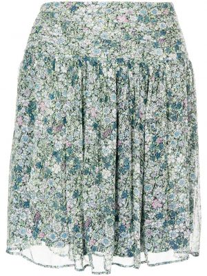 Trykt floral mini skjørt Zadig&voltaire grønn