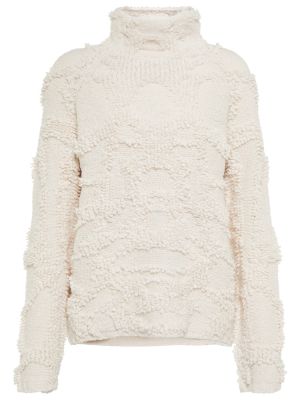 Sweter wełniany Altuzarra biały