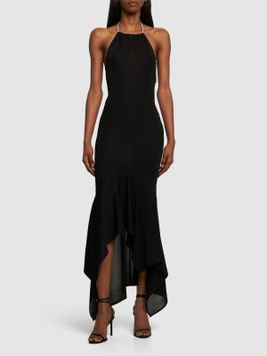 Μάξι φόρεμα Alexandre Vauthier μαύρο