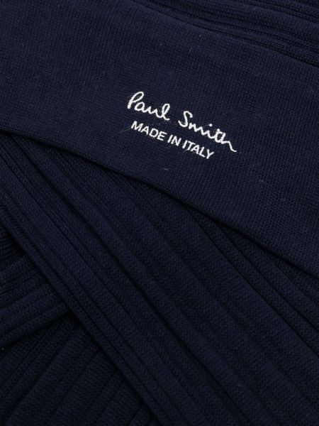 Chaussettes à imprimé Paul Smith bleu