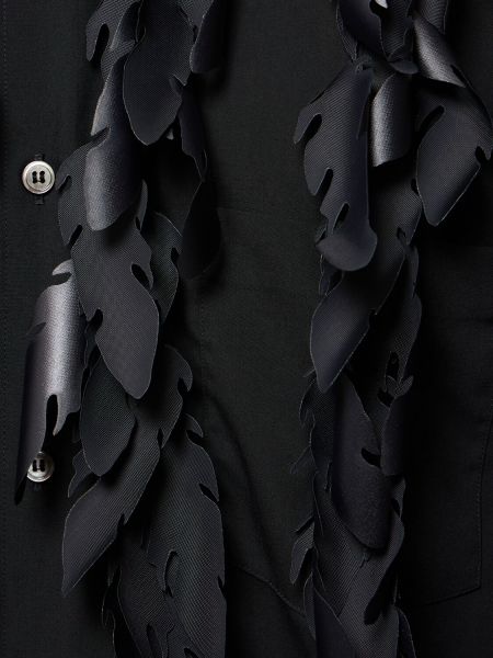 Oversized přiléhavá košile Comme Des Garçons Homme Plus černá