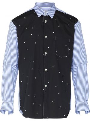 Stripete skjorte Comme Des Garcons Shirt svart