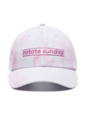 Cappello ricamato Rotate rosa