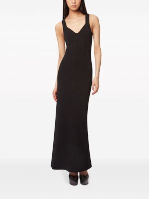 Dlouhé šaty Nina Ricci černé