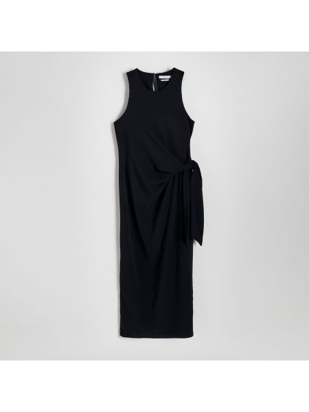 Midi šaty Reserved černé