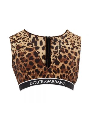 Top Dolce And Gabbana brązowy