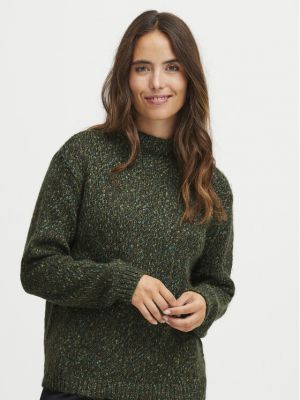 Пуловер Fransa зелено
