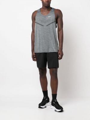Košile s potiskem Nike šedá