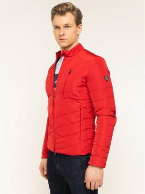 Prijelazna jakna Ea7 Emporio Armani crvena