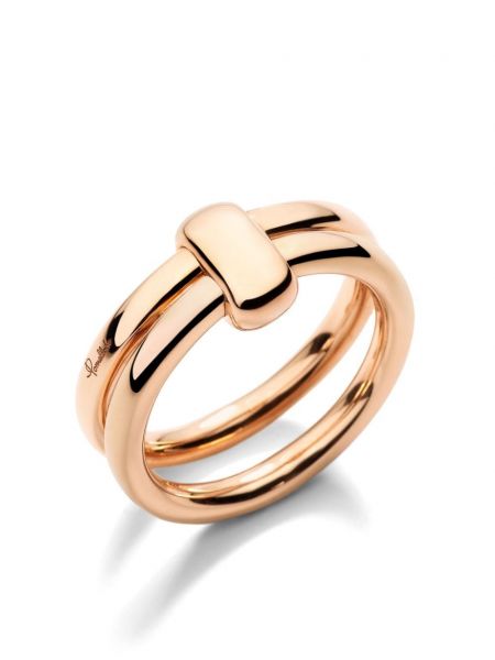 Rožinio aukso žiedas Pomellato