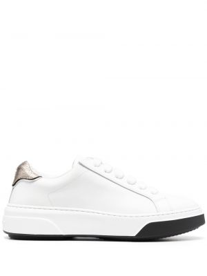 Sneakers con stampa Dsquared2 bianco