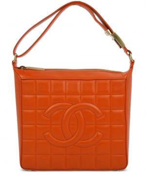 Чанта за ръка Chanel Pre-owned оранжево