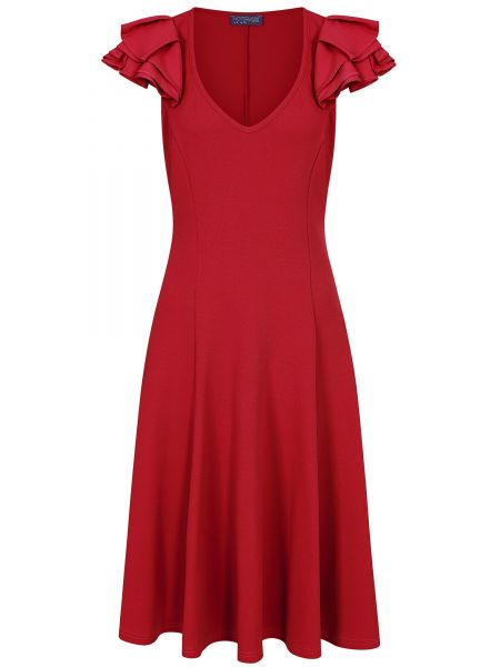 Φόρεμα Hotsquash κόκκινο