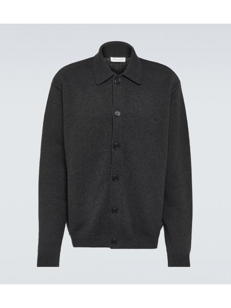 Cardigan en coton en coton en tricot The Frankie Shop noir